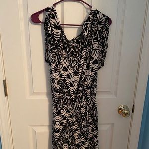 Cato Black and White Romper